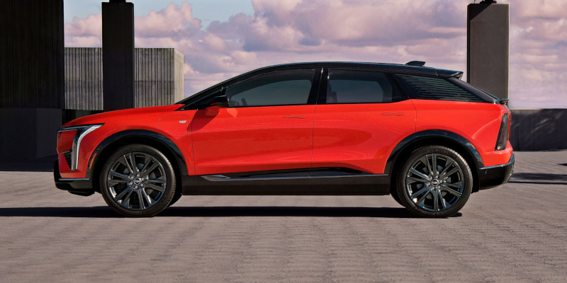 Red 2026 Cadillac OPTIQ 