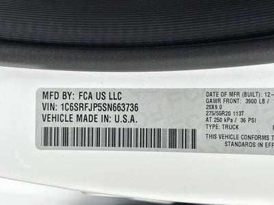 2025 RAM 1500 Laramie