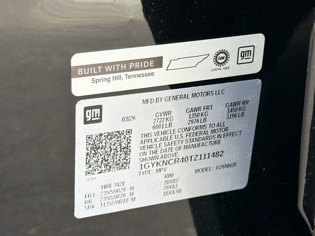 2026 Cadillac XT5 Premium Luxury