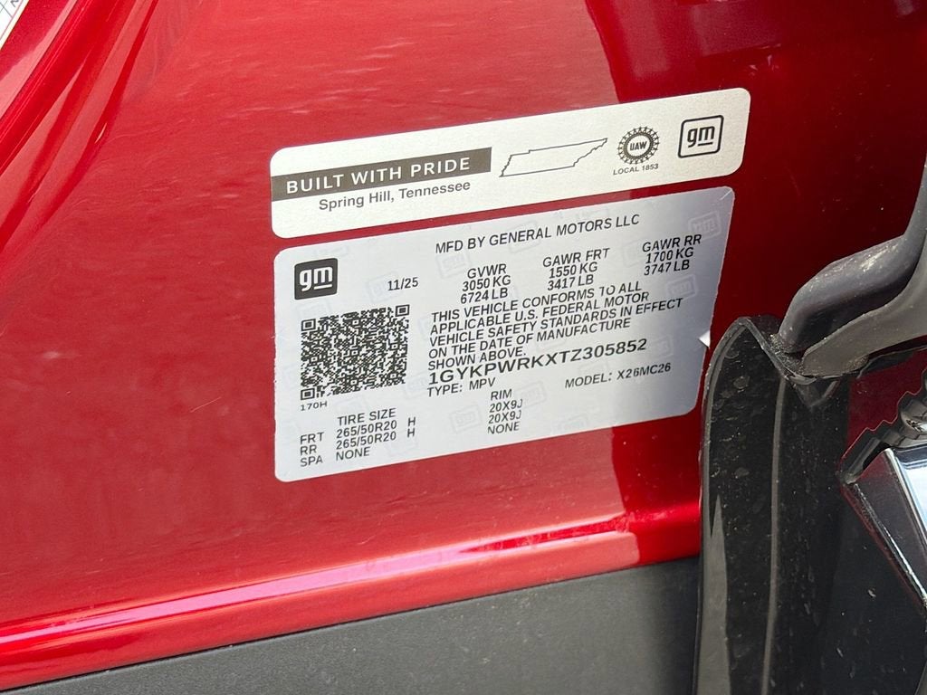 2026 Cadillac LYRIQ Premium Sport