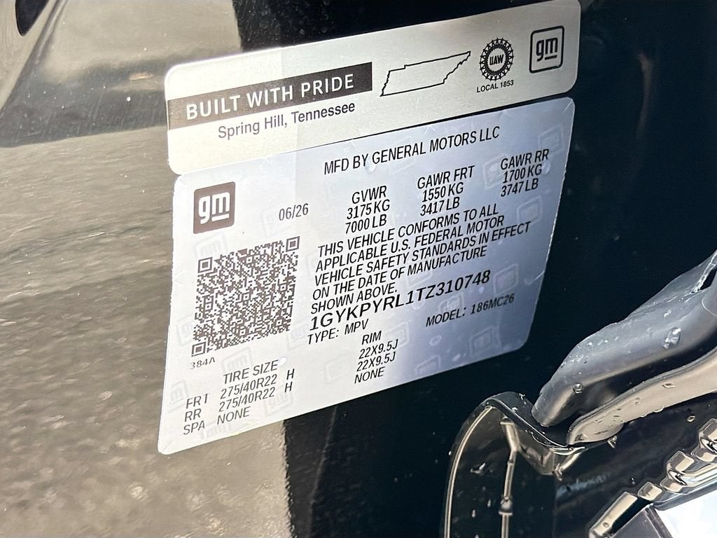 2026 Cadillac LYRIQ Signature Sport
