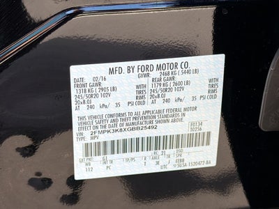 2016 Ford Edge Titanium
