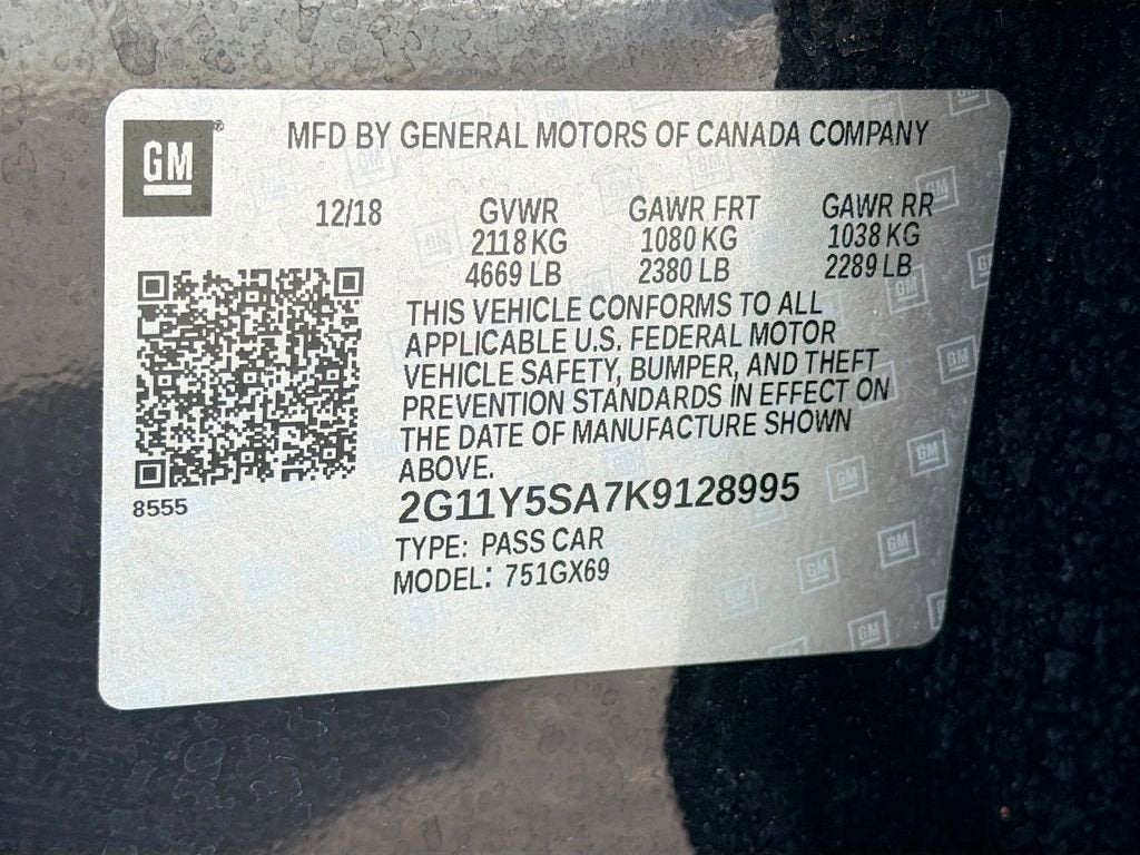 2019 Chevrolet Impala LS