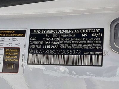 2021 Mercedes-Benz C-Class C 300