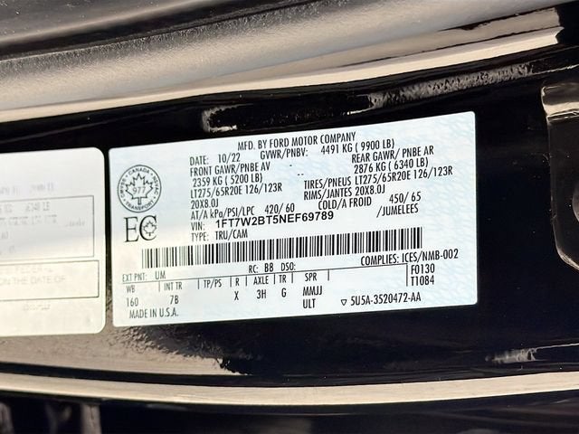 2022 Ford F-250 Platinum