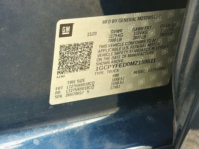 2021 Chevrolet Silverado 1500 LT Trail Boss