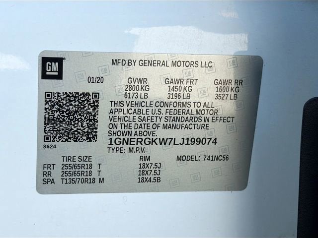 2020 Chevrolet Traverse LT Cloth