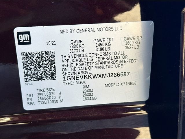 2021 Chevrolet Traverse Premier