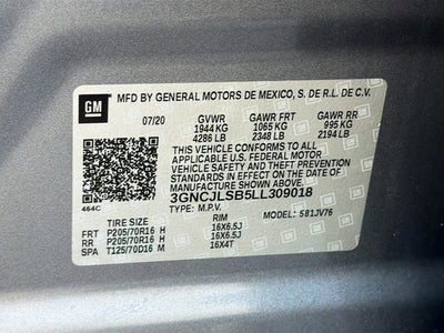 2020 Chevrolet Trax LT
