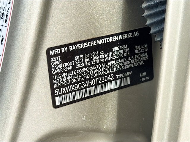 2017 BMW X3 xDrive28i