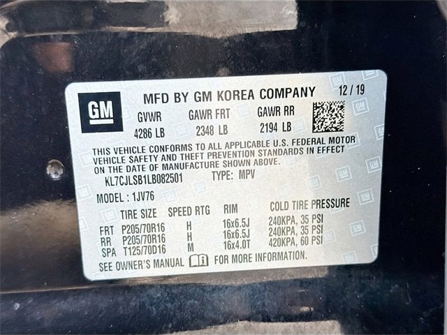 2020 Chevrolet Trax LT