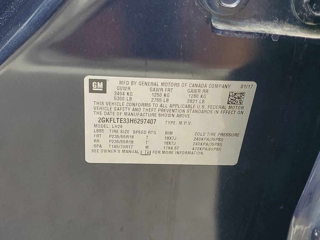 2017 GMC Terrain SLE