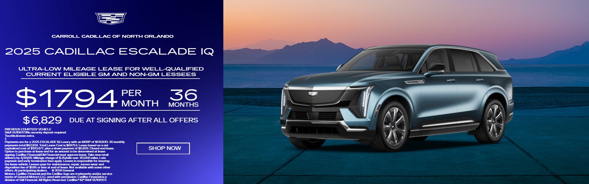 2025 Cadillac Escalade IQ